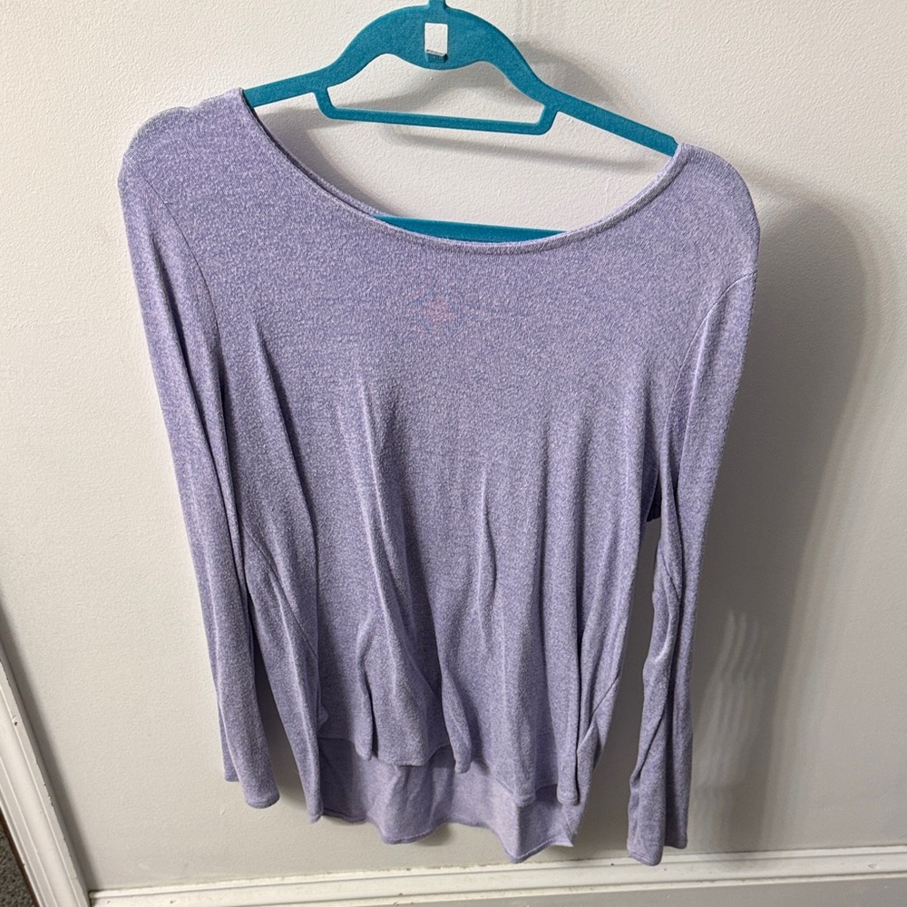 Old Navy Lavender Long Sleeve Top